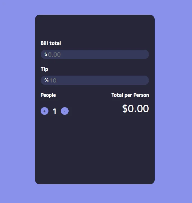 Tip Calculator