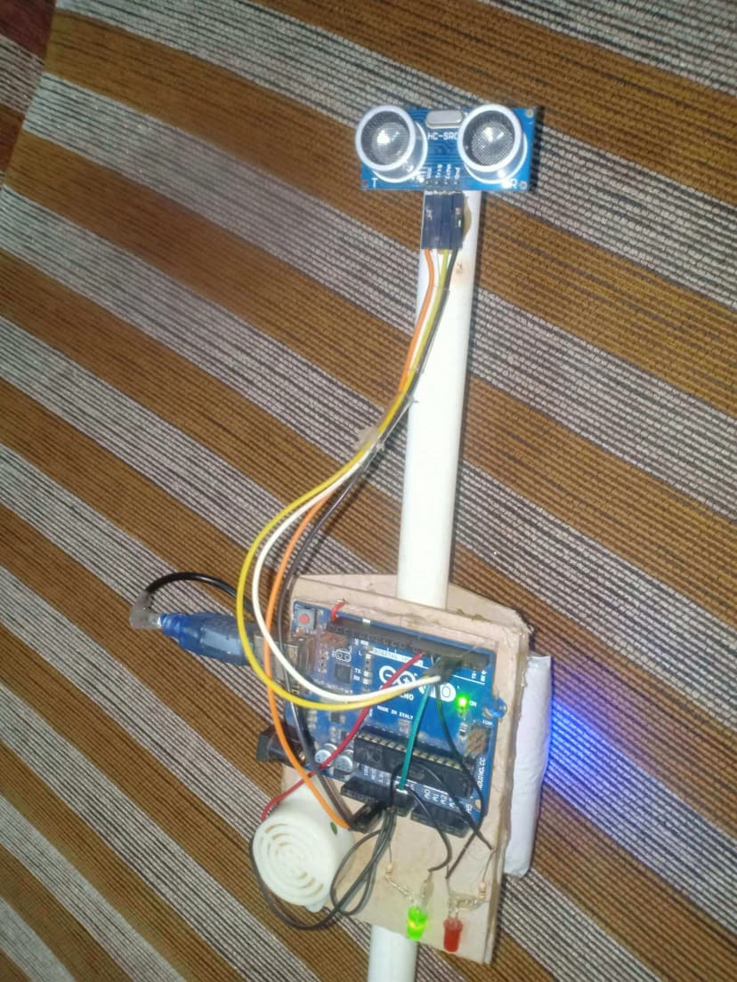 Enhanced Path-Sensing Walking Stick