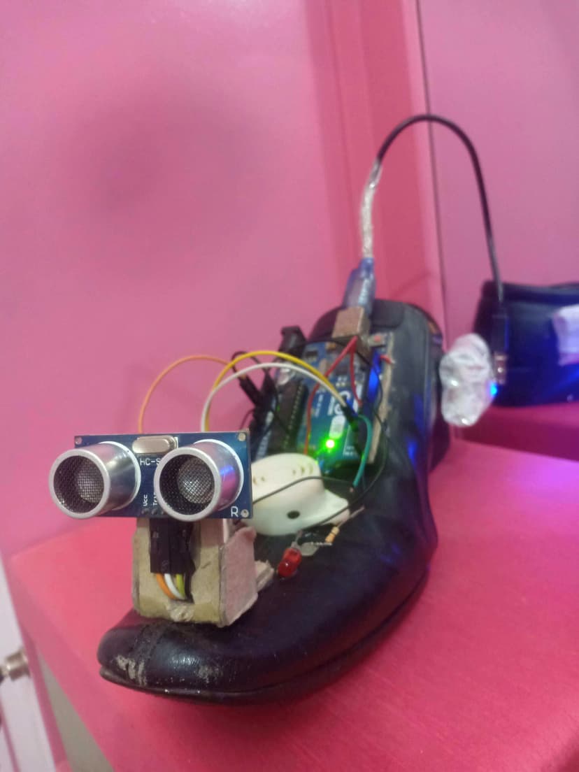 Obstacle-Detecting Smart Shoe